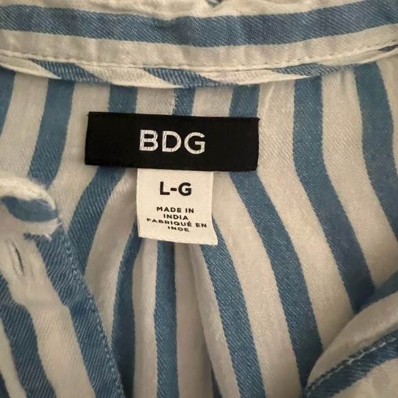 BDG urban outfitters striped button down shirt - Picture 4 of 4